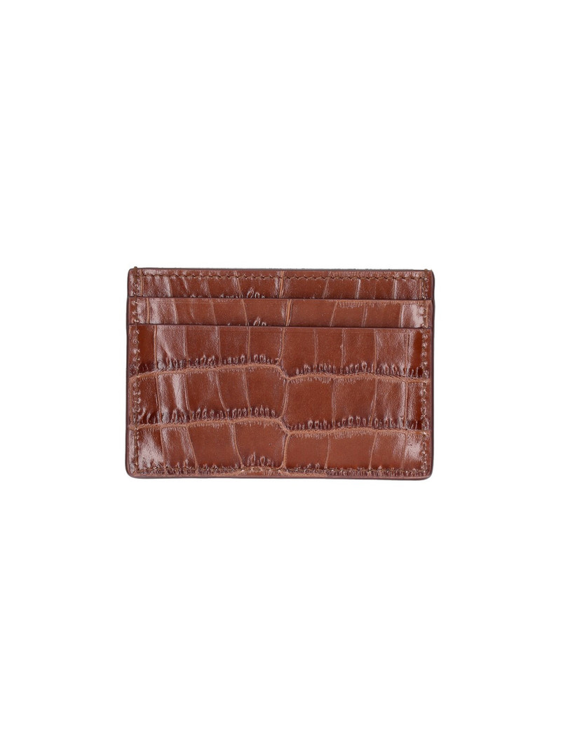 TOM FORD PRINTED LEATHER CARD HOLDER outlook