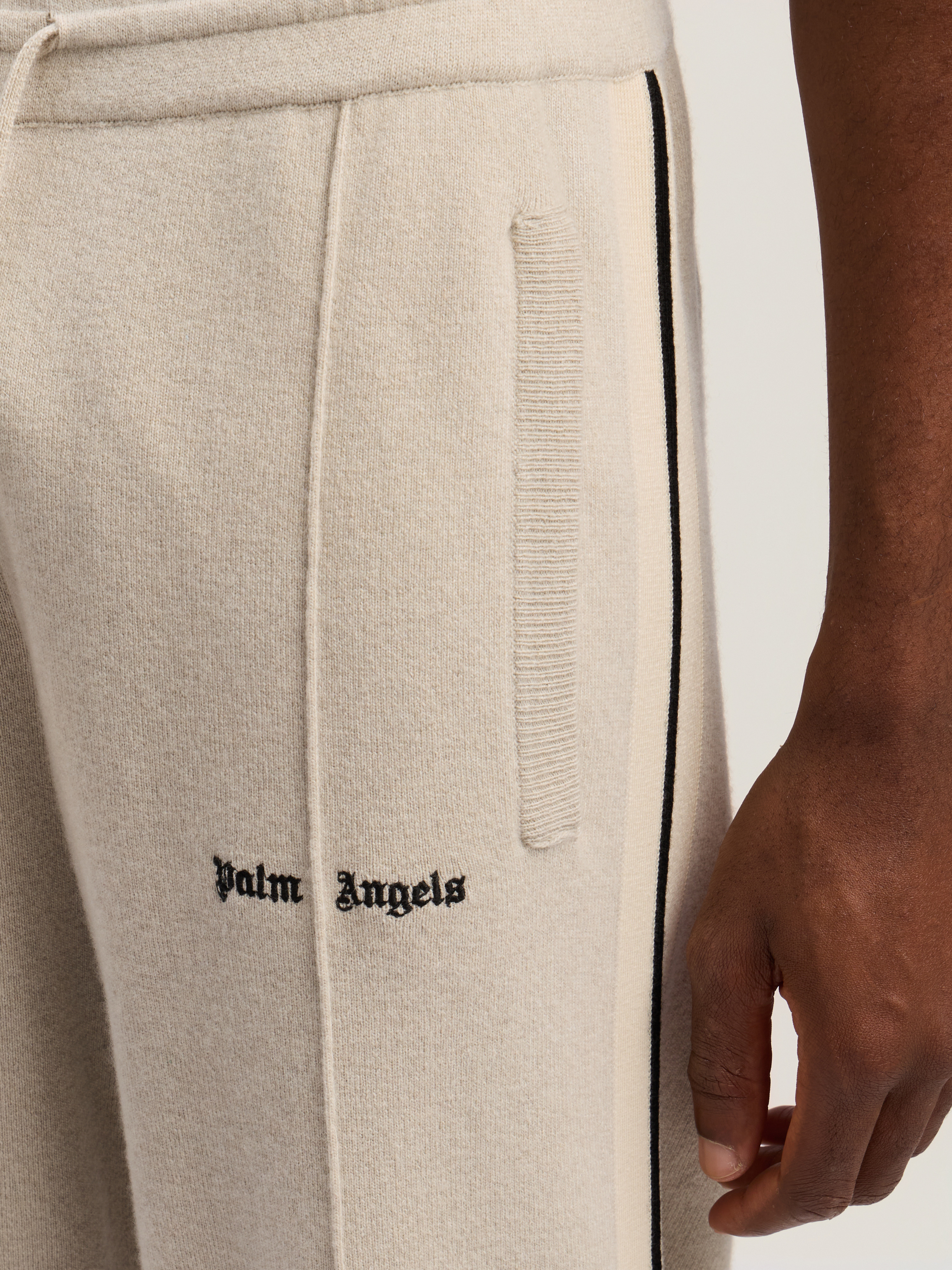 Classic Logo Knit Track Pants - 5