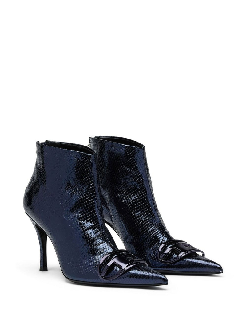 Diesel D-Venus 80mm leather ankle boots outlook