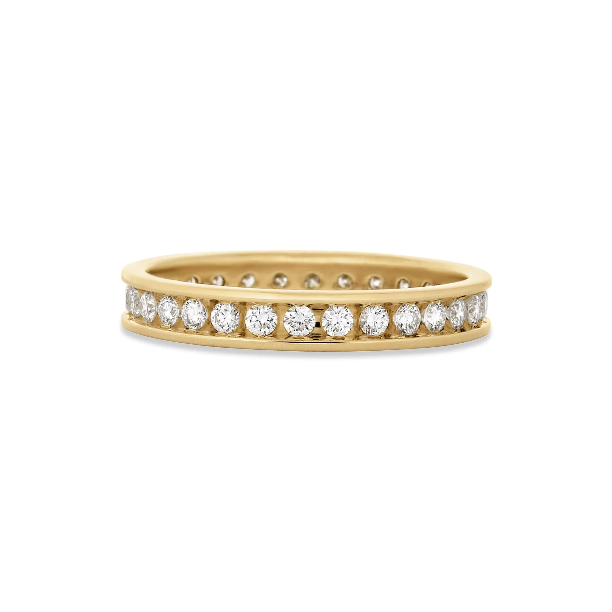 Diamond Channel Ring - 1