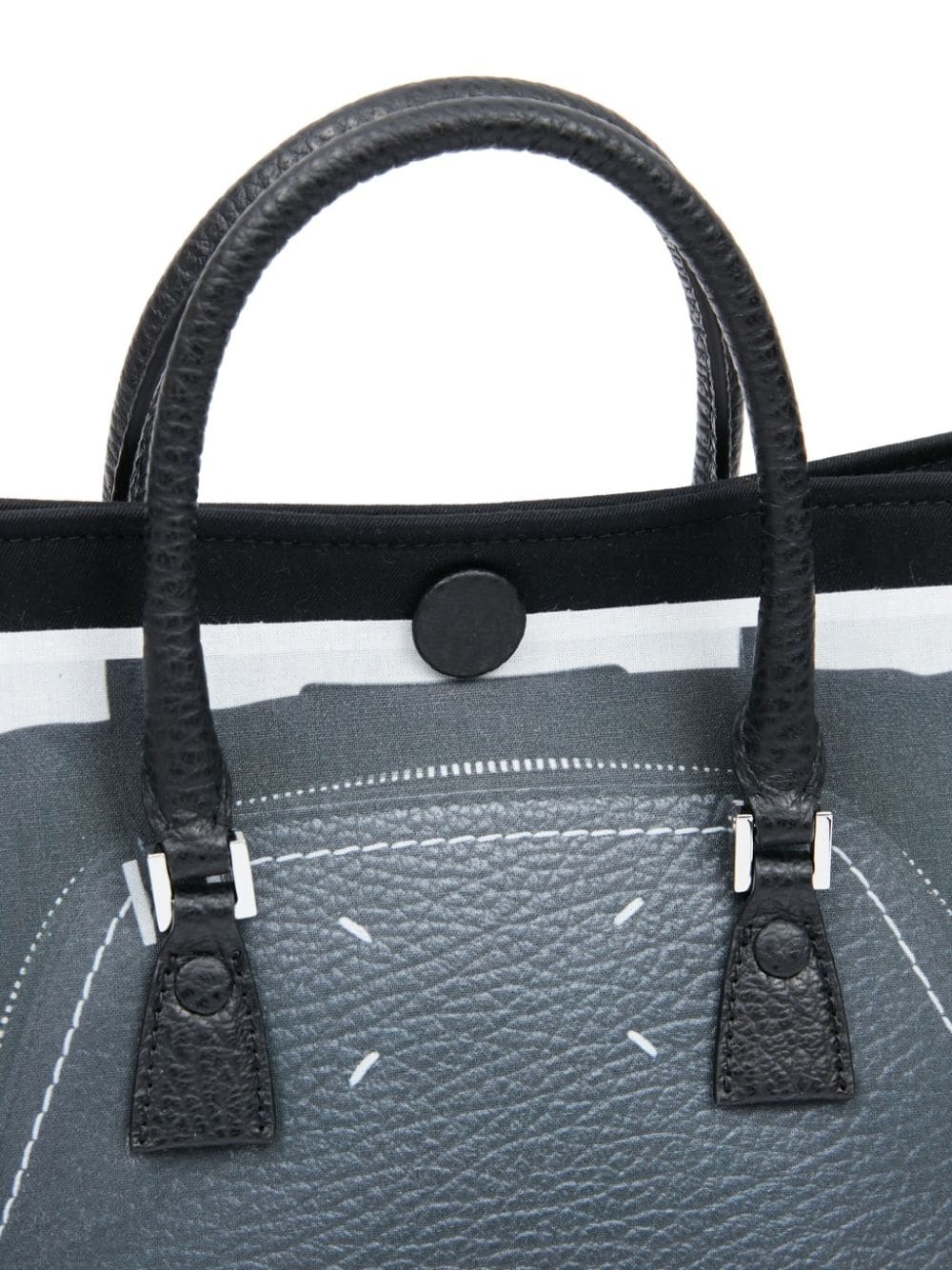 micro 5AC trompe l'oeil tote bag - 4
