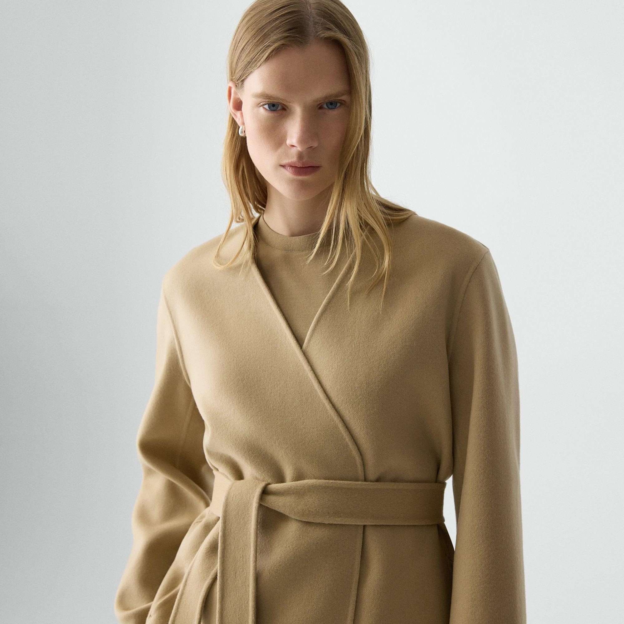 Cardigan Jacket in Double-Face Wool-Cashmere - 5