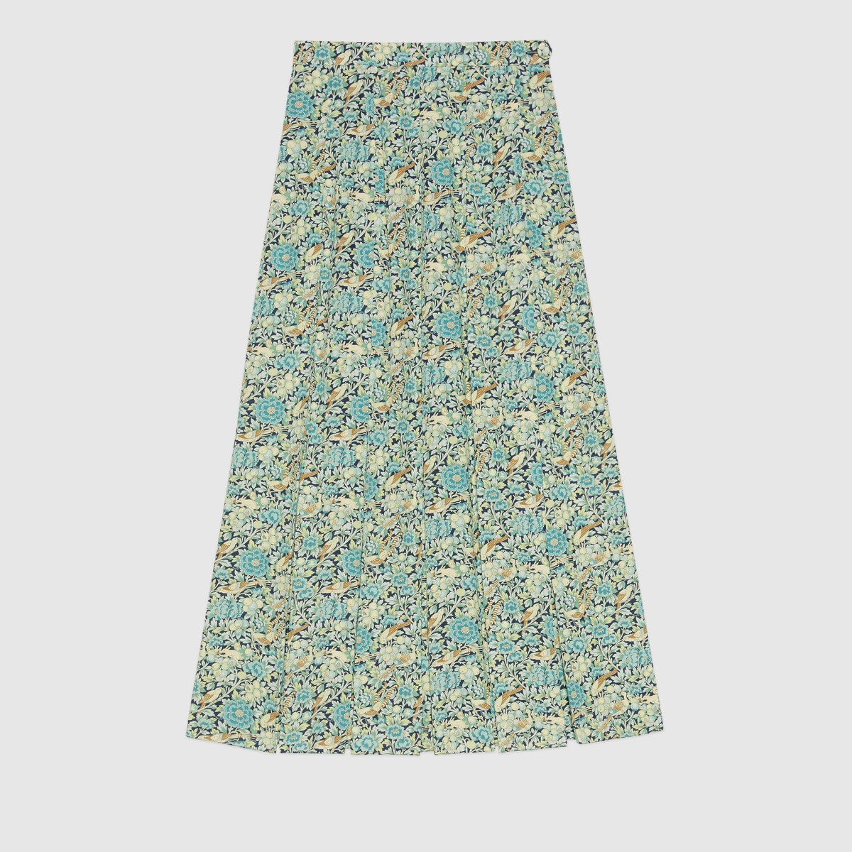 Gucci Liberty floral crêpe skirt - 1