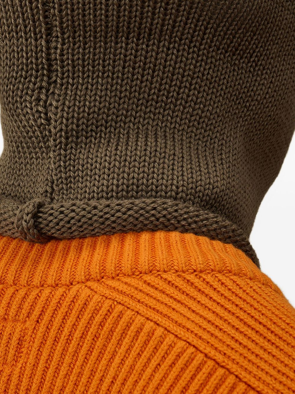 goggle-detail wool balaclava - 3