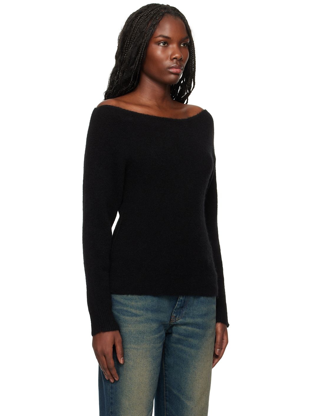 Black Sofia Sweater - 2