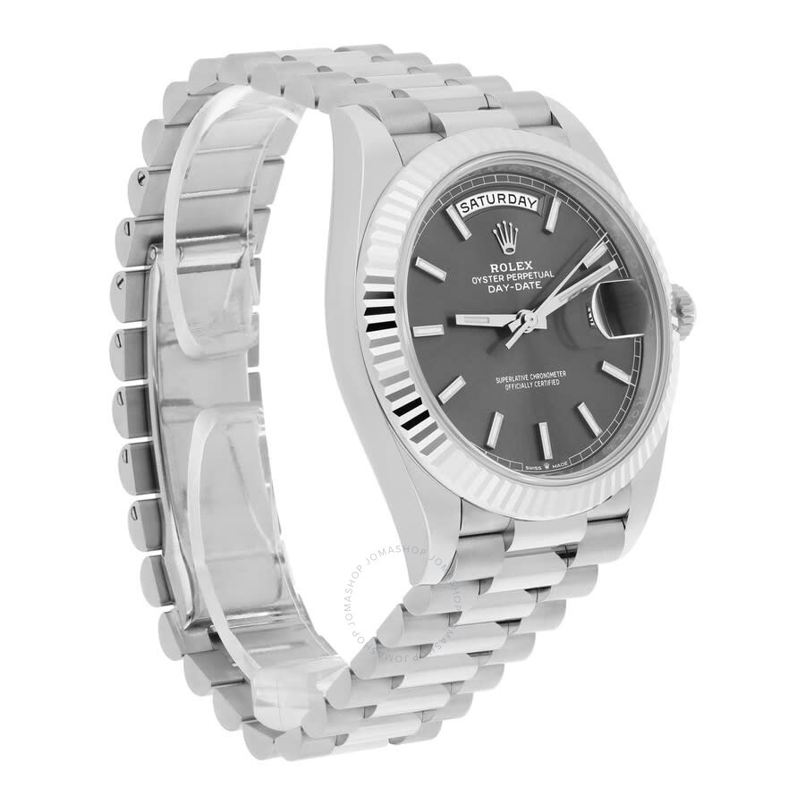 Rolex Day-date Automatic Chronometer Grey Dial Men's Watch 228239RSP - 6