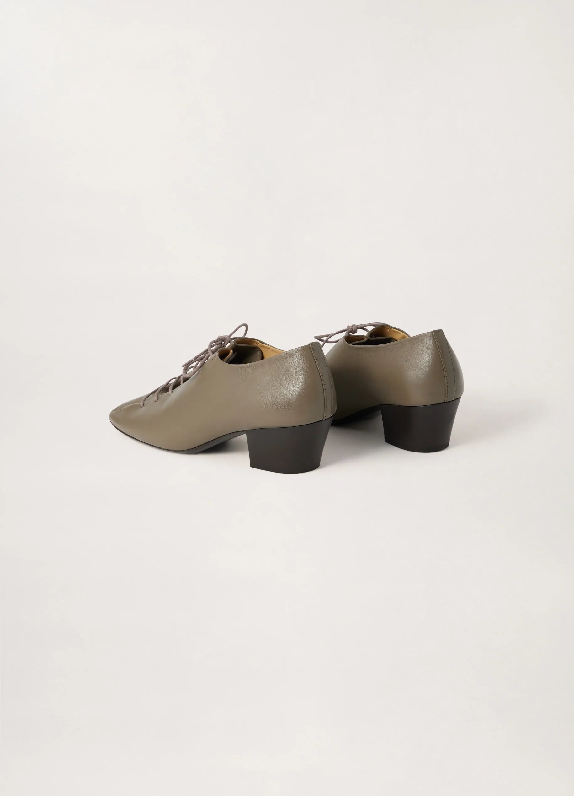 HEELED DERBIES
SHINY NAPPA LEATHER - 7