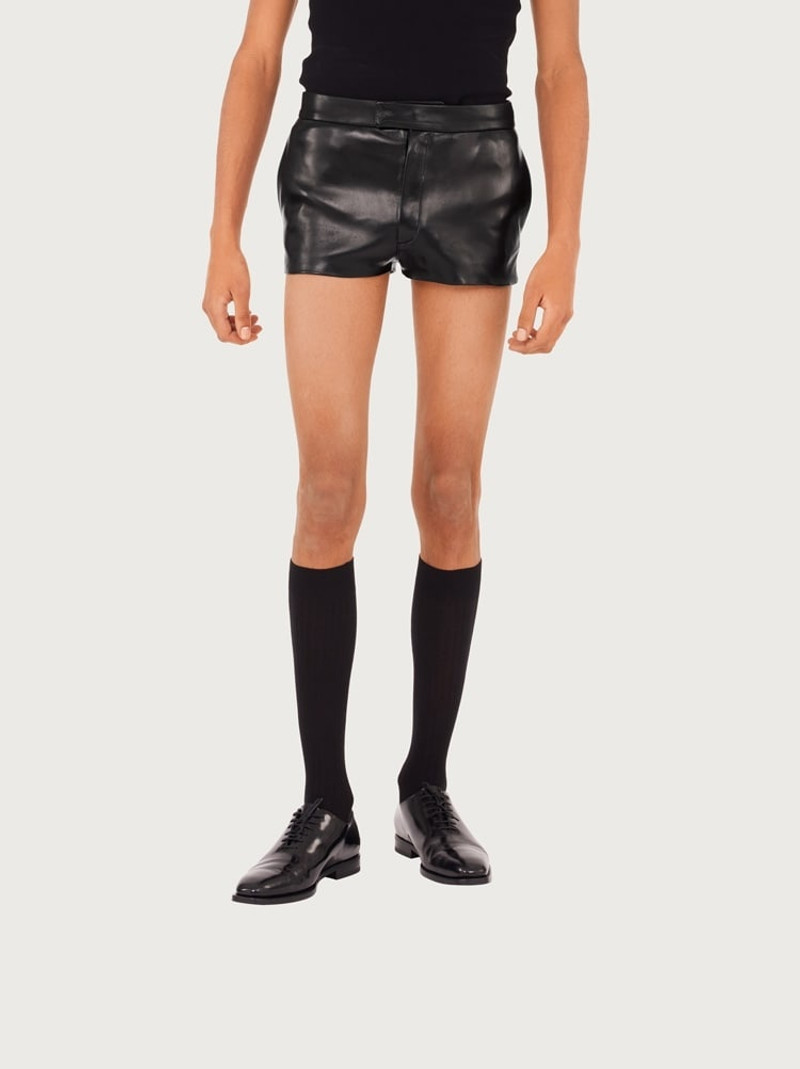 FERRAGAMO SLIM FIT TAILORED SHORTS outlook