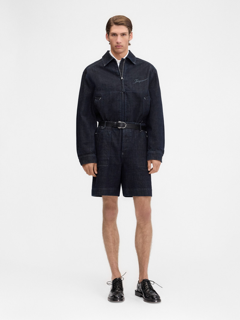 JACQUEMUS The de-Nîmes denim shorts outlook