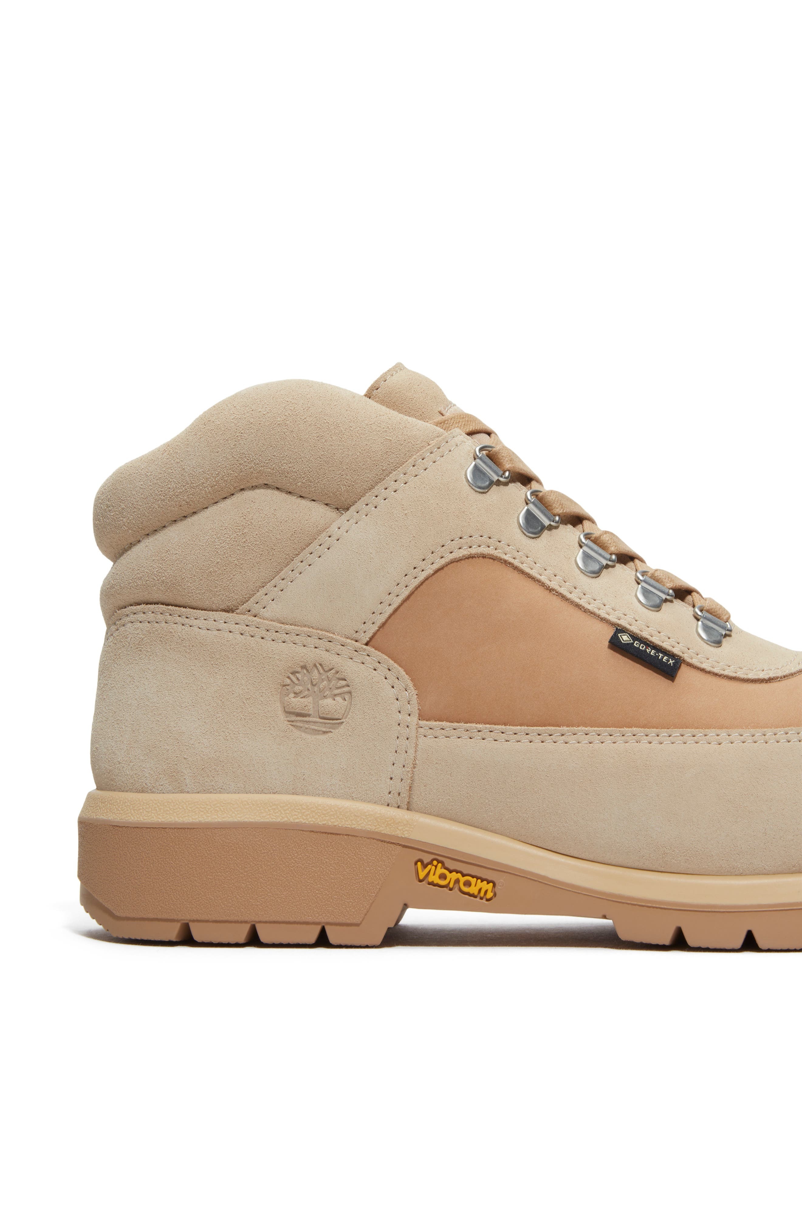 Timberland Field GoreTex® Waterproof Boot in Medium Beige Suede at Nordstrom - 6
