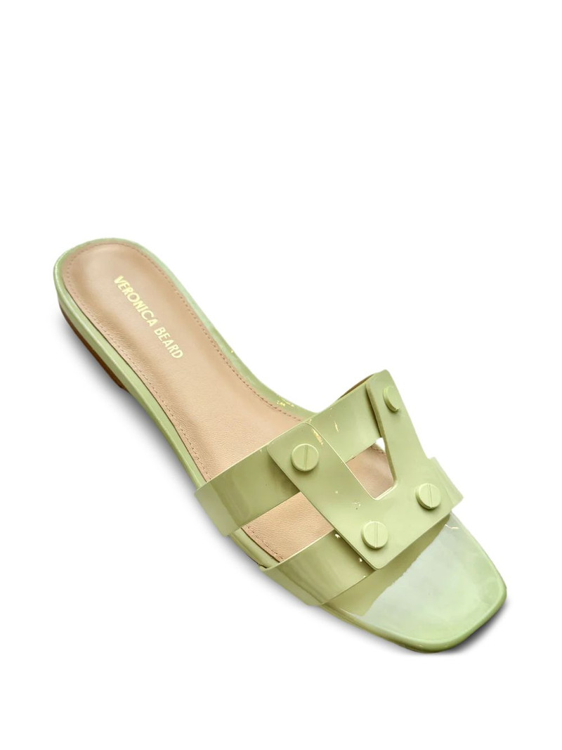 VERONICA BEARD cut-out studded sandals outlook