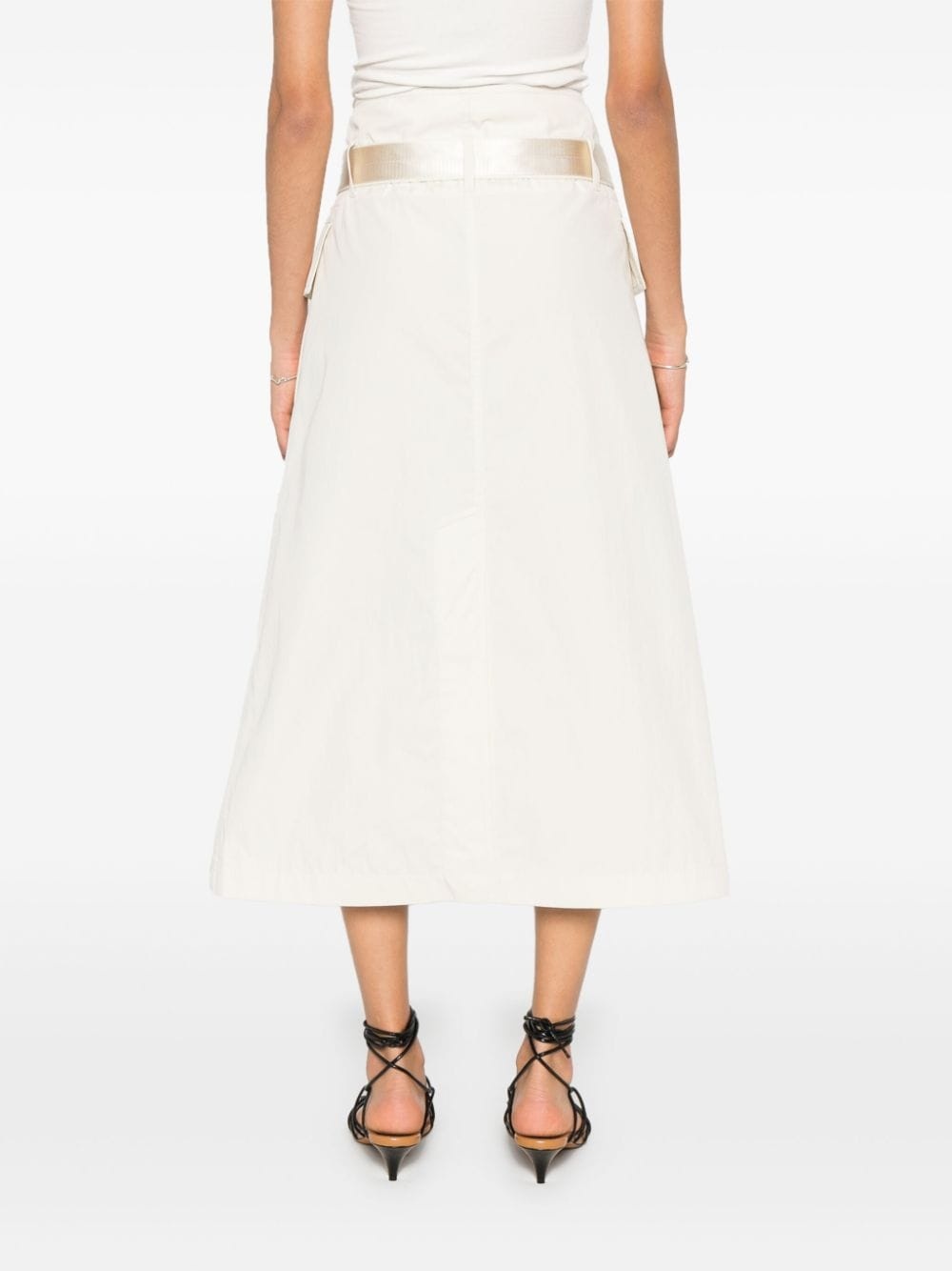 wrap midi skirt - 4