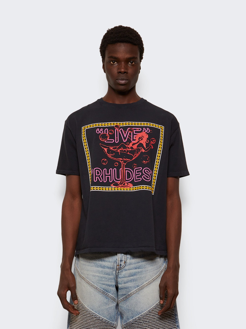 Live Rhudes Tee Vintage Black - 2