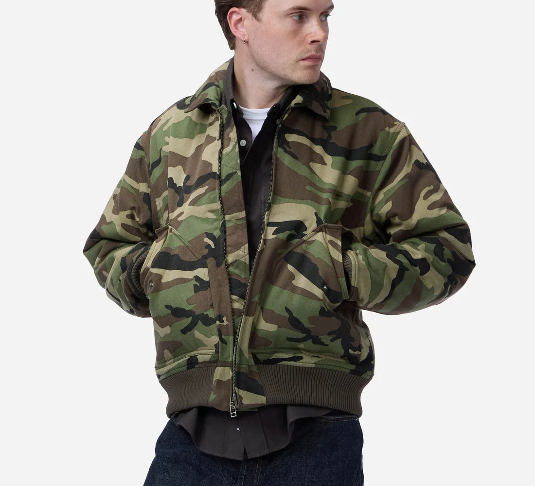 CWU Flight Jacket ~ Woodland Camo - 1