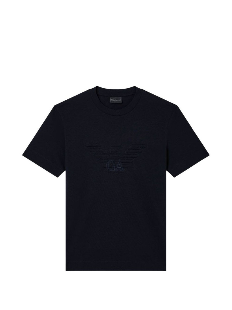 logo crew-neck T-shirt 1