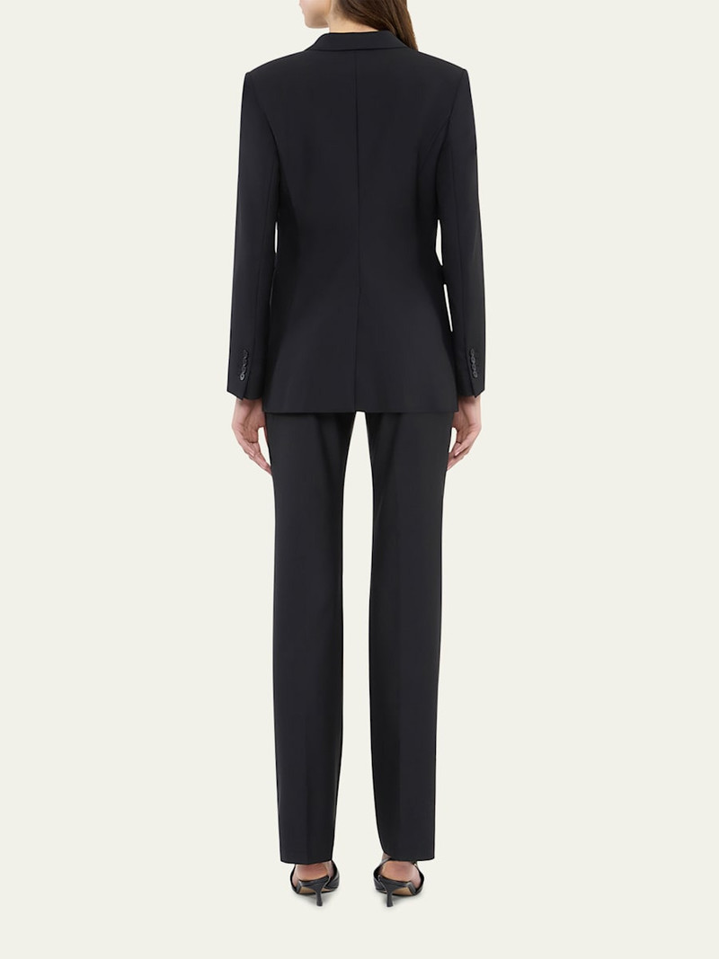 Another Tomorrow Single Button Blazer Jacket outlook