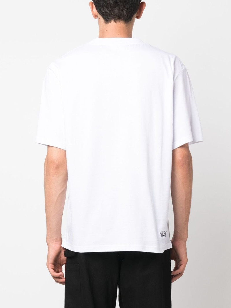 logo-print cotton T-shirt 4