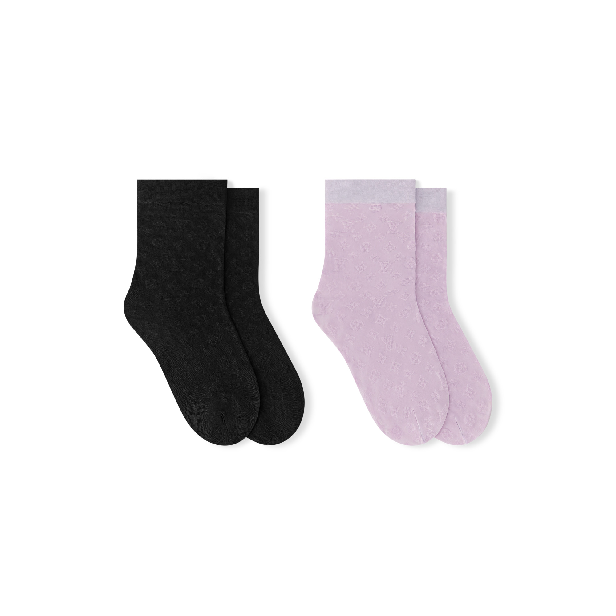 Monogram All Over Set Of Socks - 1