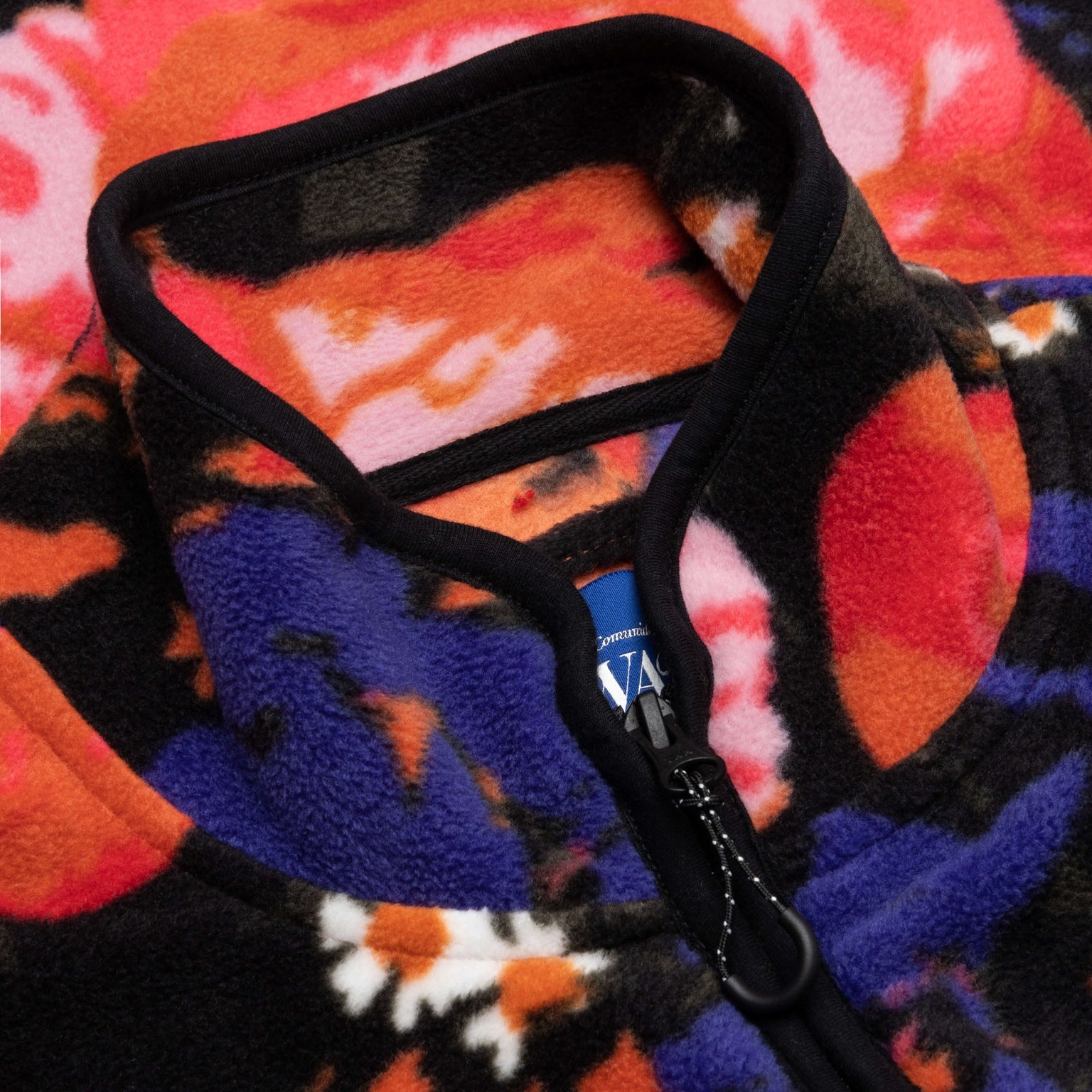 FLEECE FLORAL JACKET - MULTI - 3
