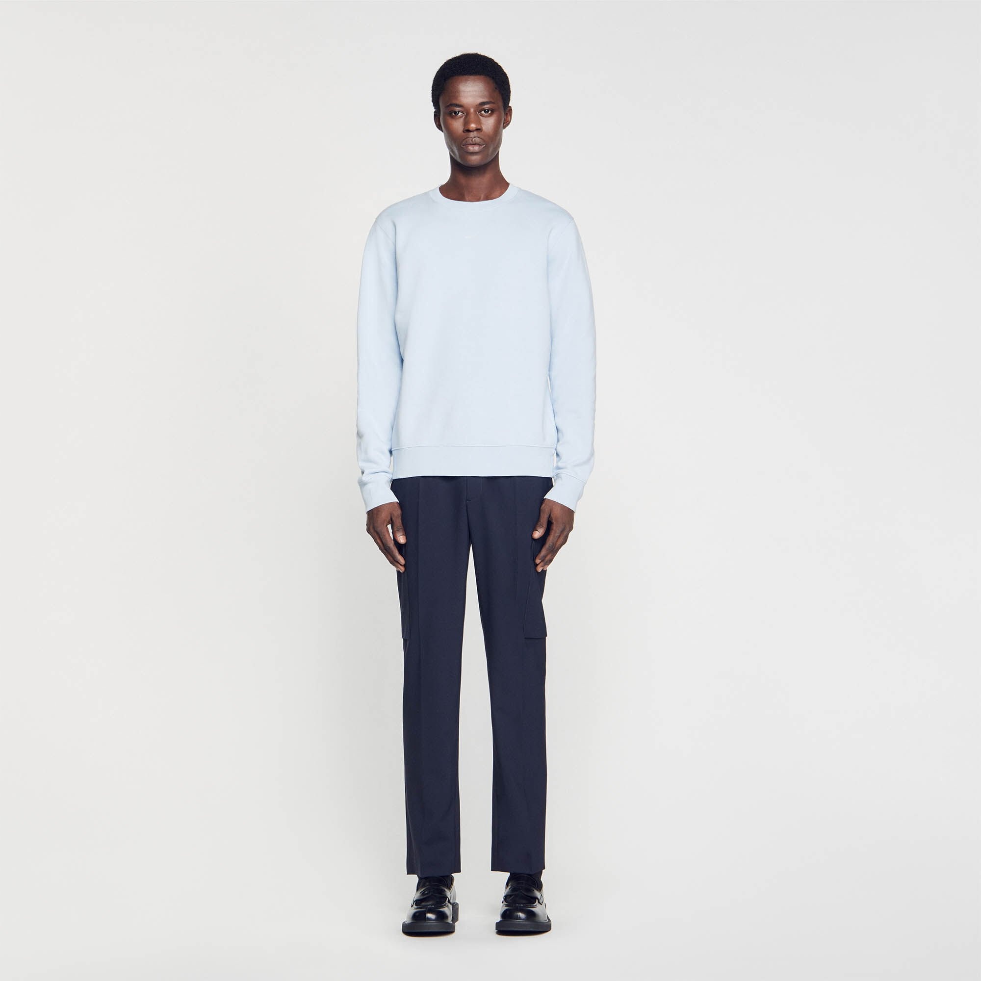 EMBROIDERED FLEECE SWEATSHIRT - 3