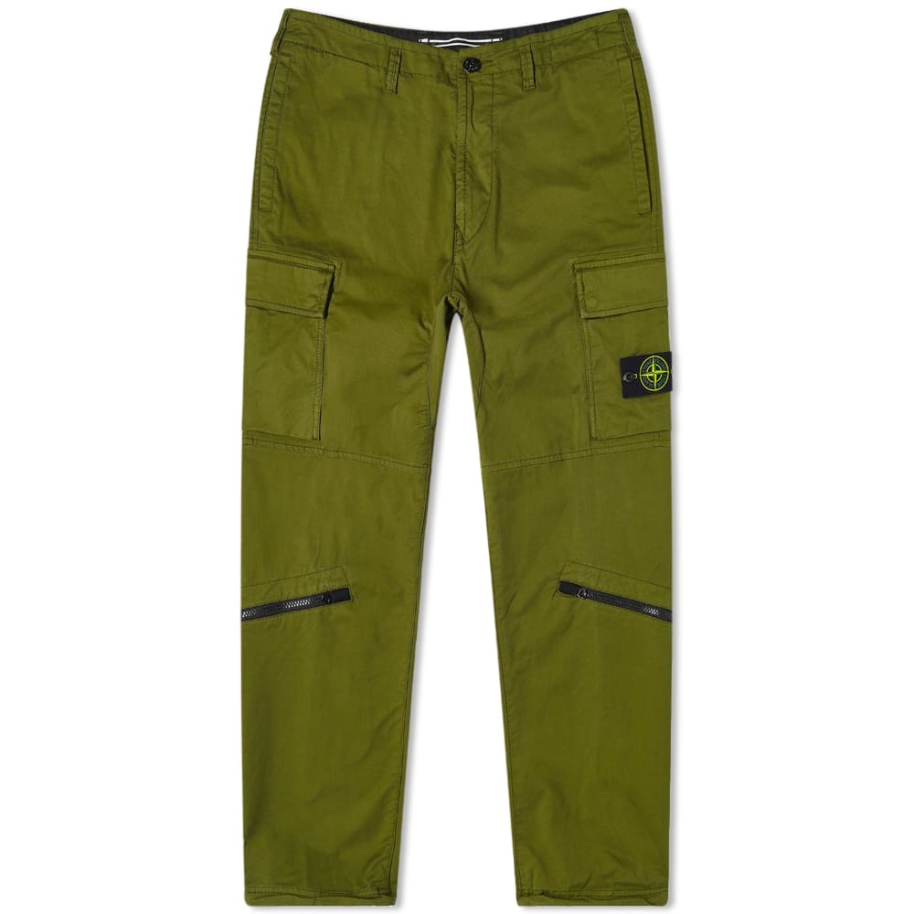 Stone Island Brushed Cotton Cargo Pant - 1