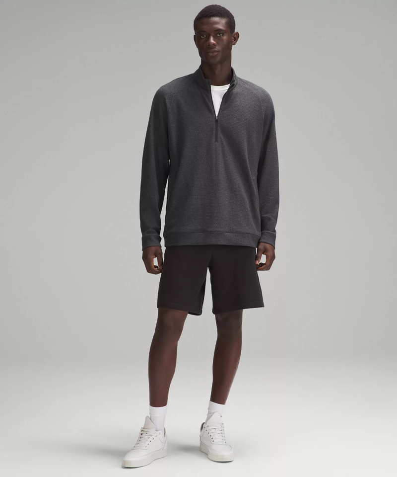 lululemon Textured Double-Knit Cotton Half Zip outlook