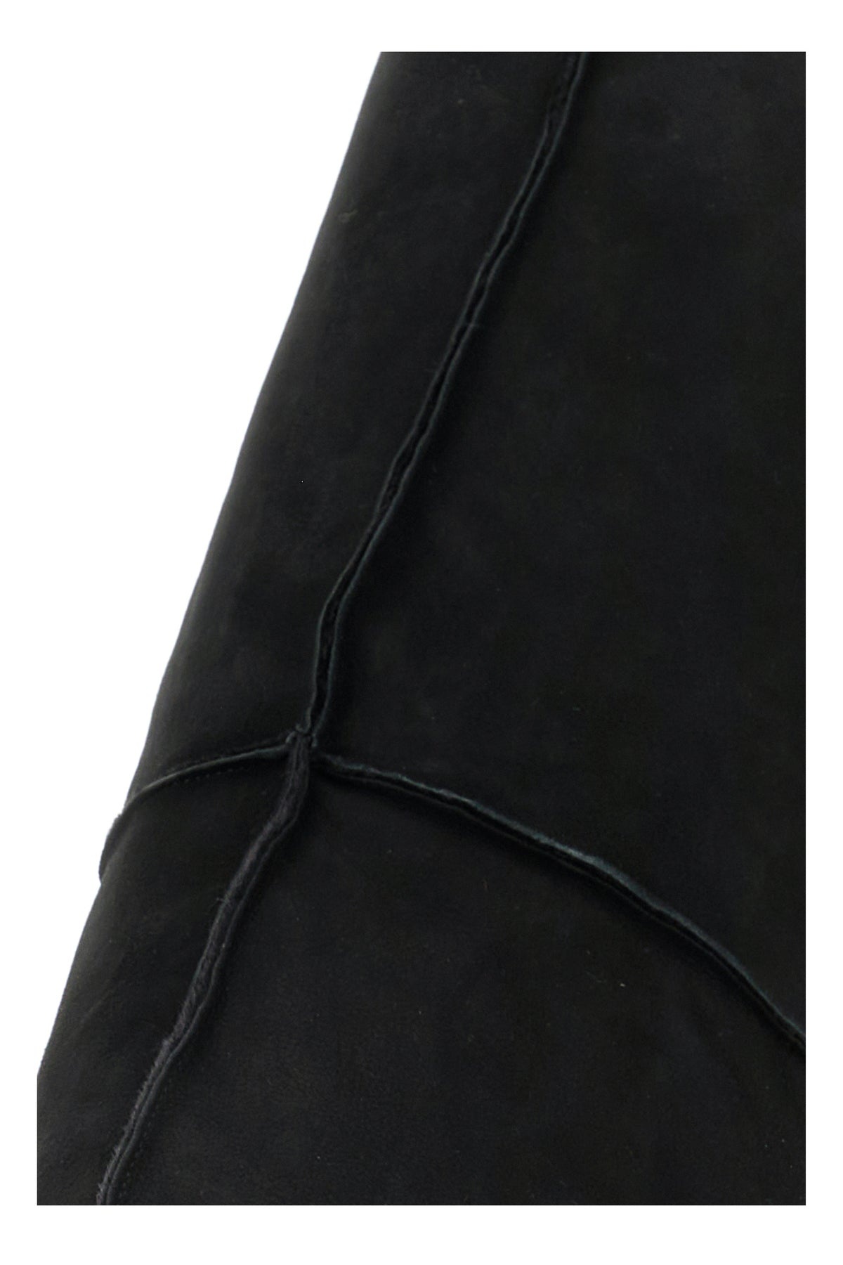 Black suede Awar 25 over-the-knee boots - 4