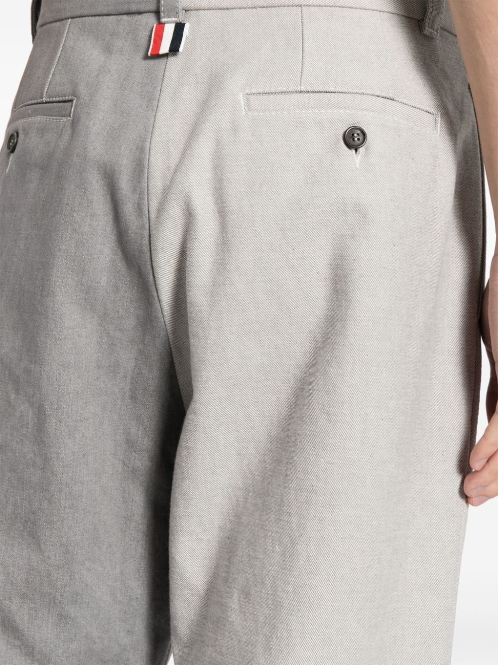 two-tone denim jeans - 5