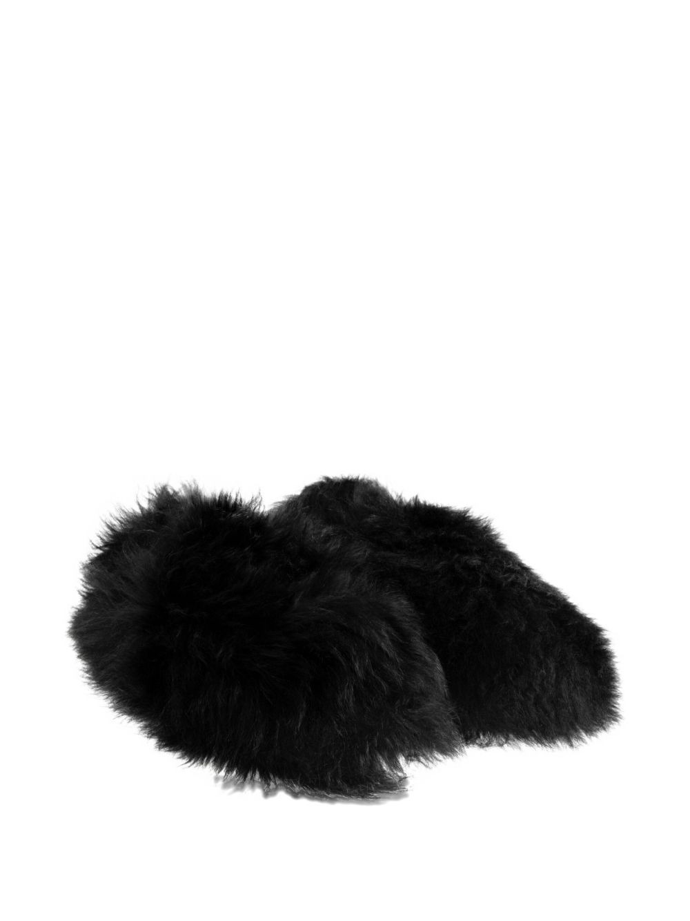Snug shearling ballet flats - 2
