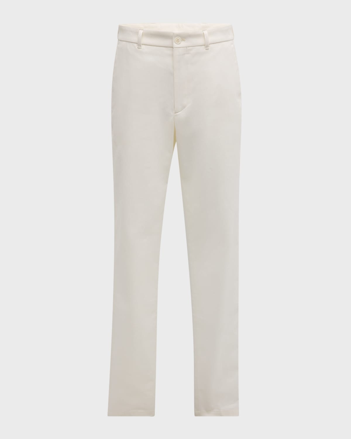 Men's Gabardine Diagonal Weave Trousers - 1