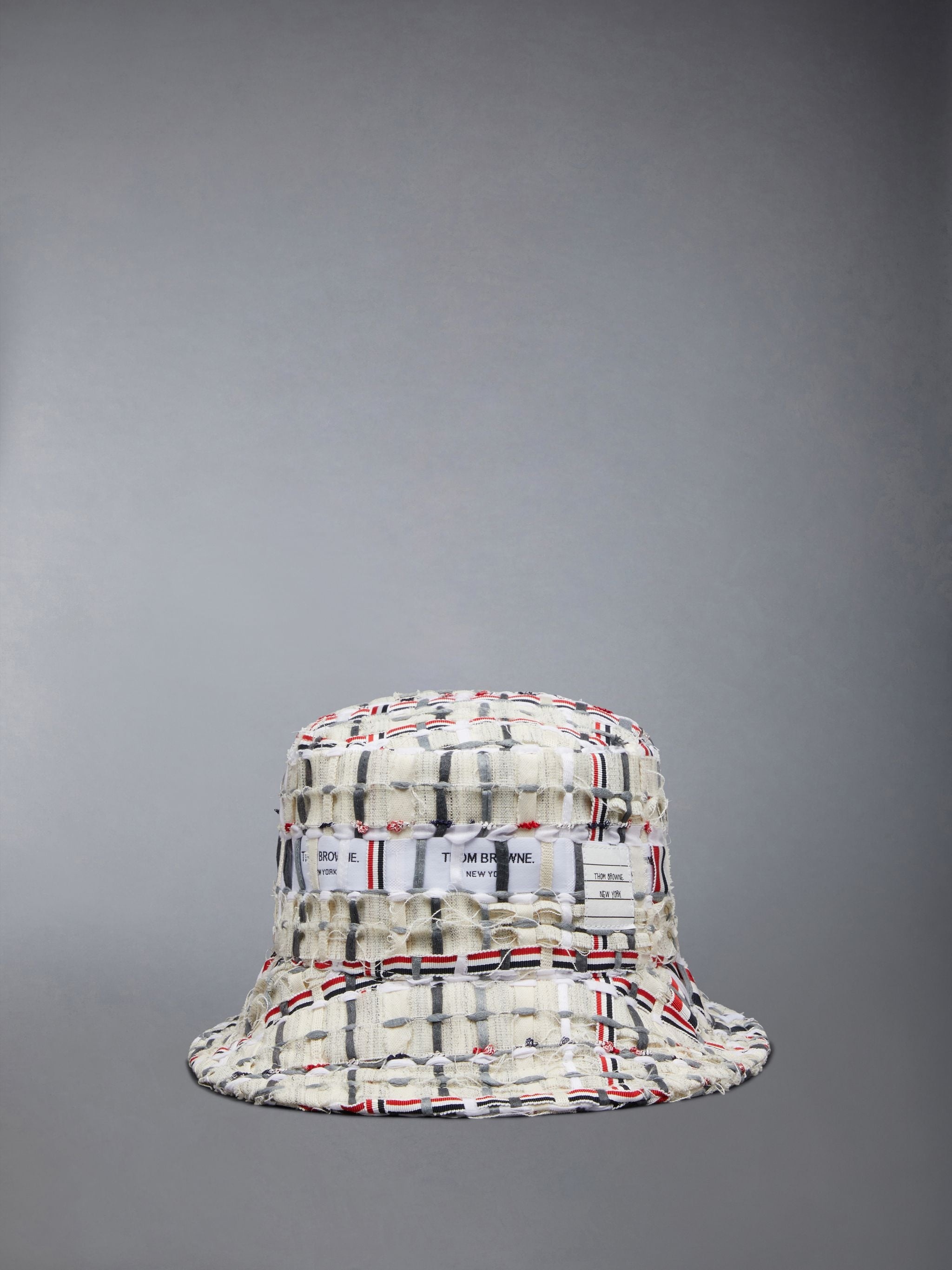 Deconstructed Tweed Bucket Hat - 1