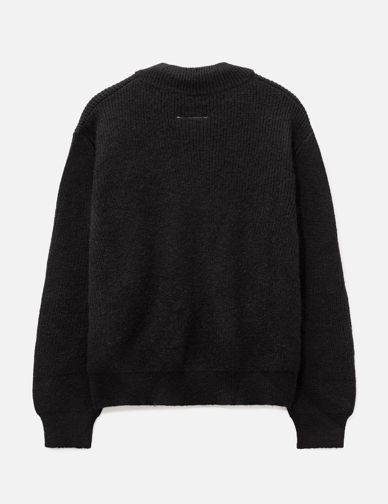 MM6 Maison Margiela DISTRESSED CARDIGAN outlook