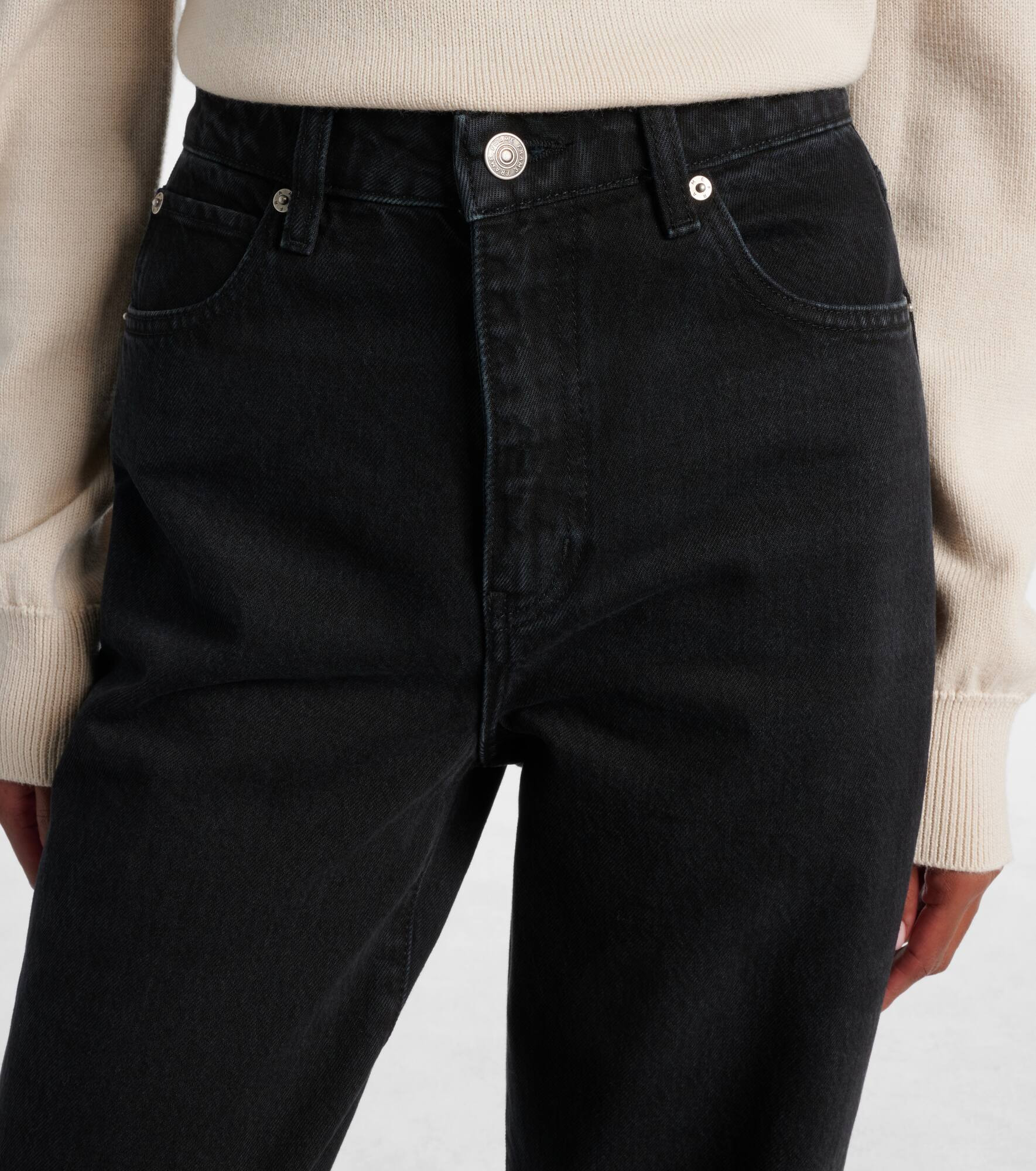 Streamline high-rise straight jeans - 4