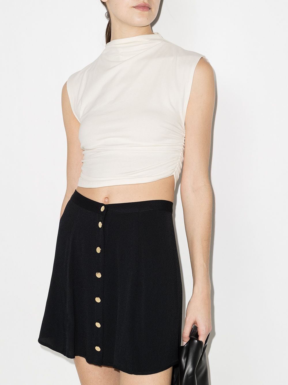 Lindy organic cotton crop top - 2