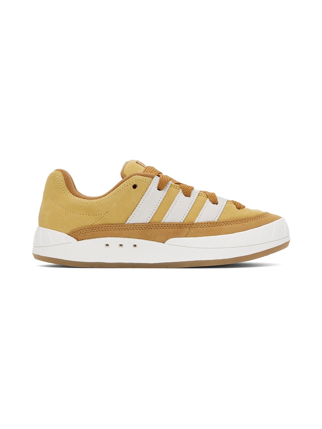 Yellow Adimatic Sneakers - 1