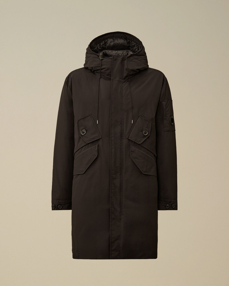 Micro-M (R) Long Hooded Down Jacket 1