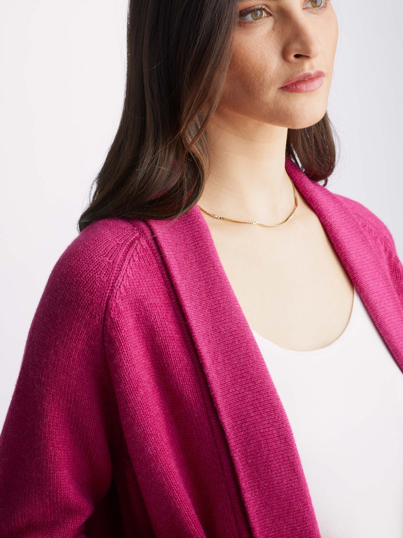Women's Cardigan Nina Cashmere Berry - 5