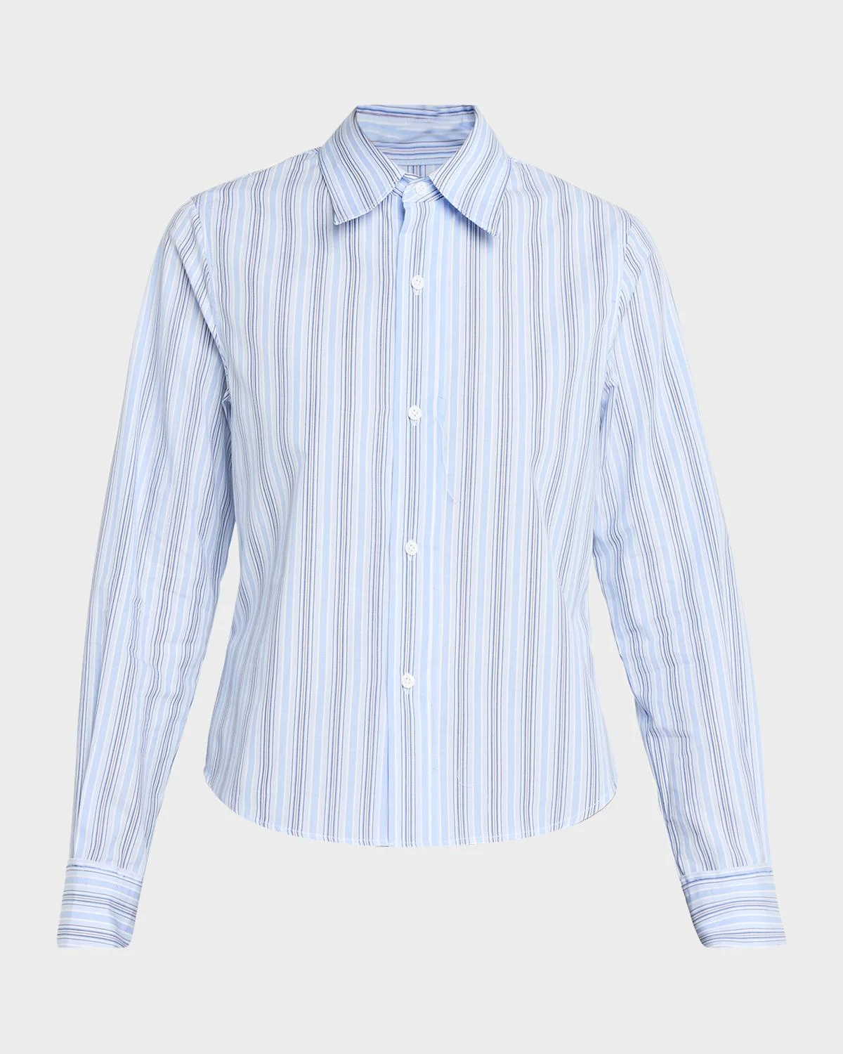 The Rebel Striped Wool Shirt - 1