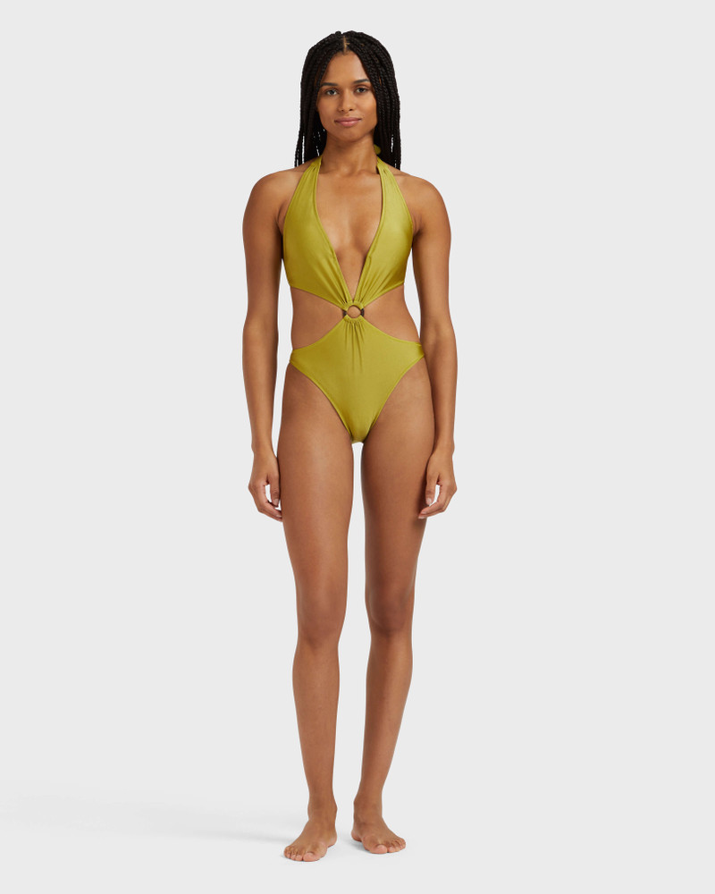 Vilebrequin WOMEN SOLID STRETCH SHINY TRIKINI ONE-PIECE SWIMSUIT outlook