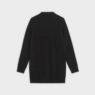 CELINE CARDIGAN WITH SIGNATURE IN ICONIC CASHMERE outlook