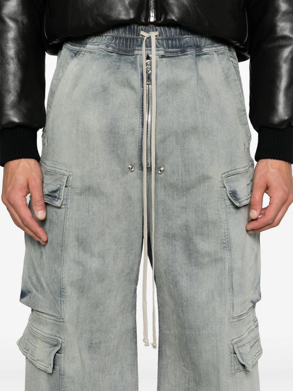 RICK OWENS DRKSHDW Men Double Cargo Jumbo  Belas - 5