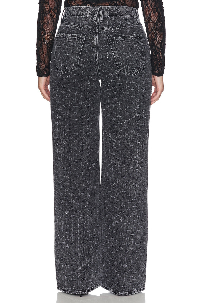 Good Skate Wide Leg Crystal Jeans 8