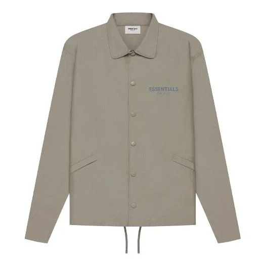 Fear of God Essentials SS21 Coaches Jacket Taupe FOG-SS21-649 - 1