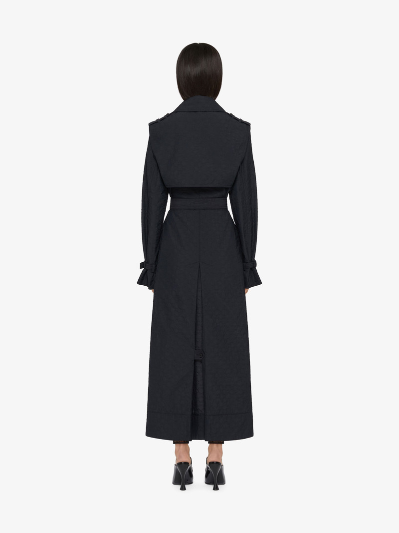 TRENCH-COAT IN TEXTURED MONOGRAM 72 3