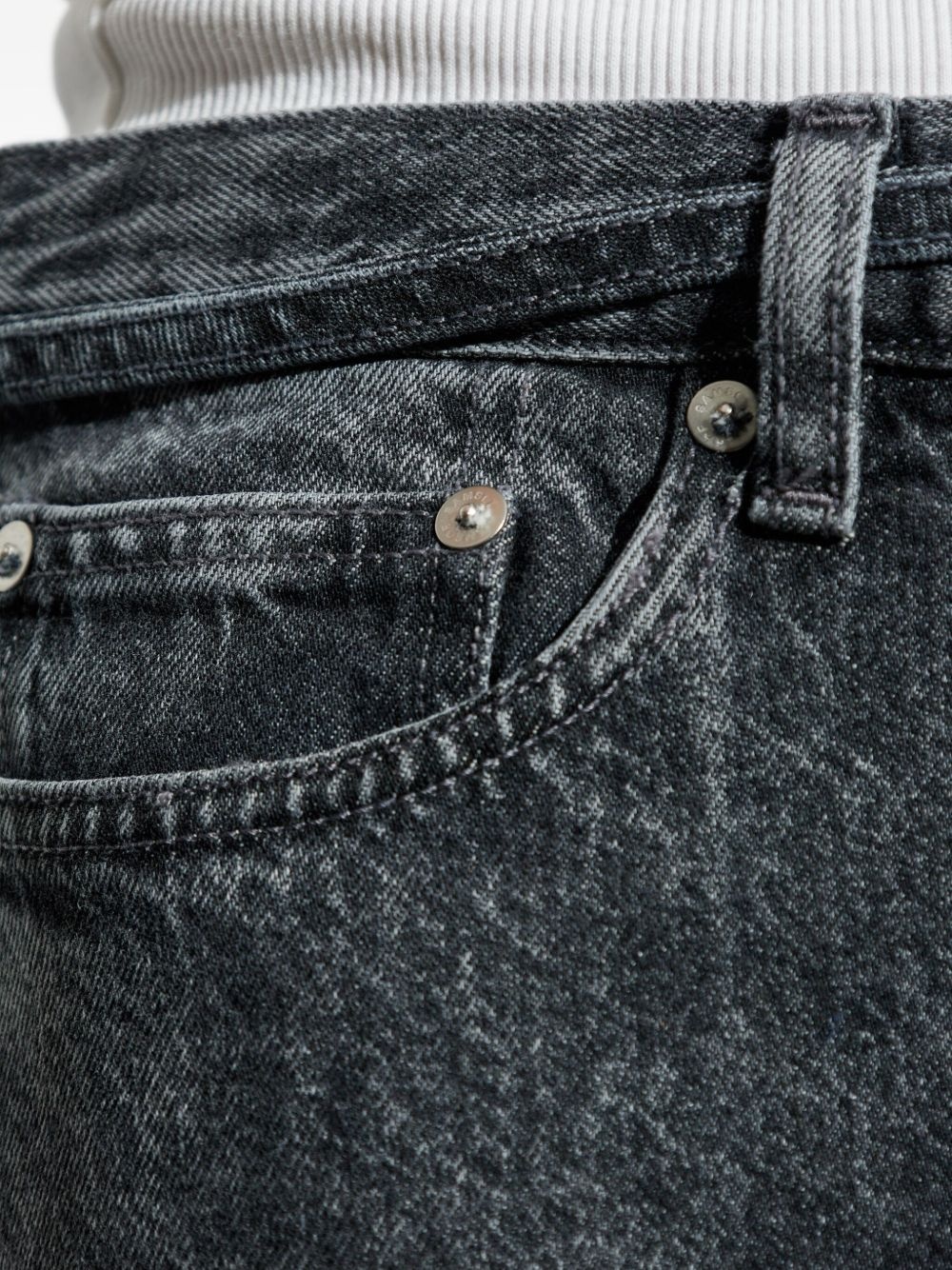 logo-patch jeans - 5