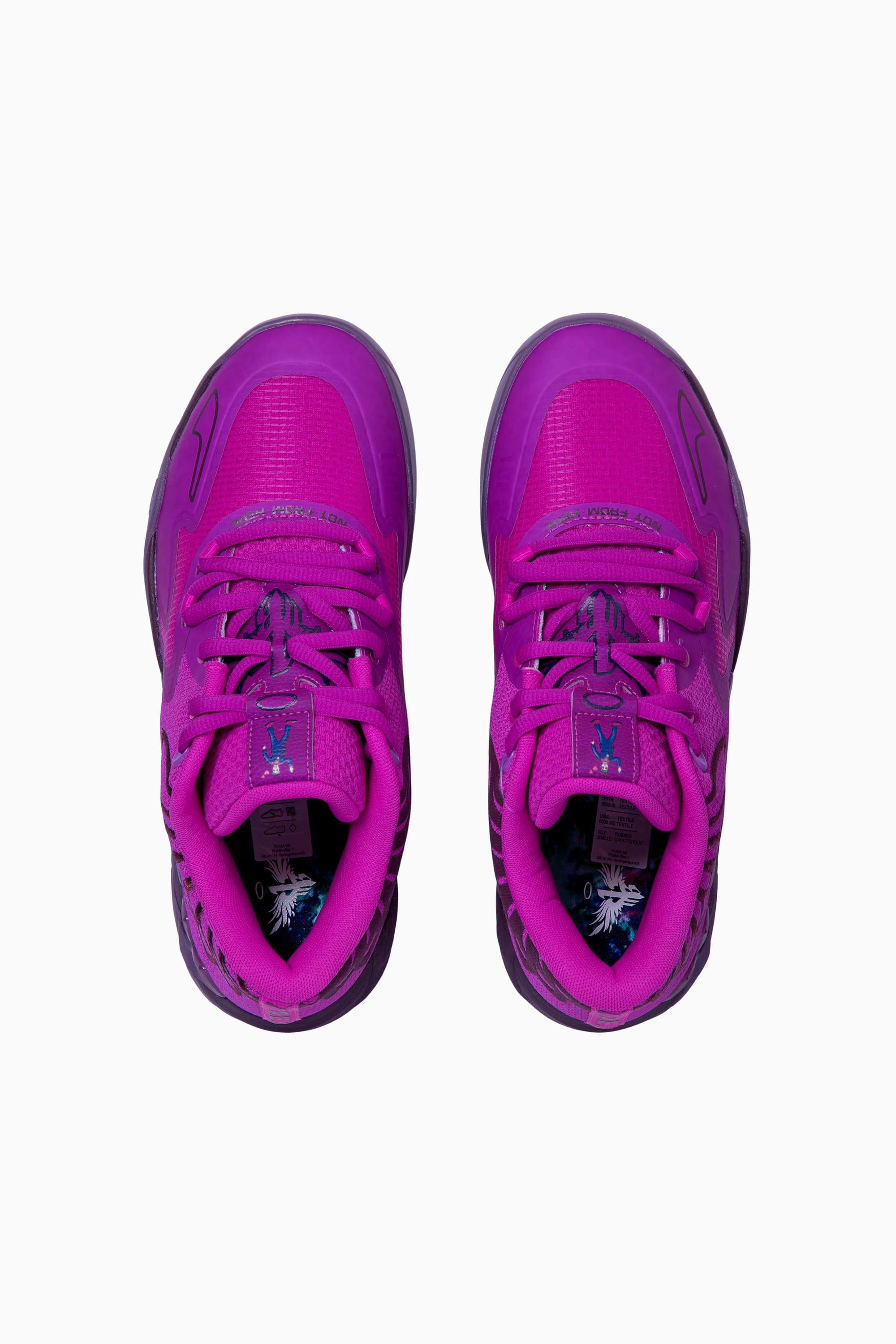 PUMA LaMelo Ball MB.01 Disco Lo Basketball Shoes Deep Orchid-Pickled Beet PUMA MB.01 Disco Lo Basketball Shoes | REVERSIBLE main image 4