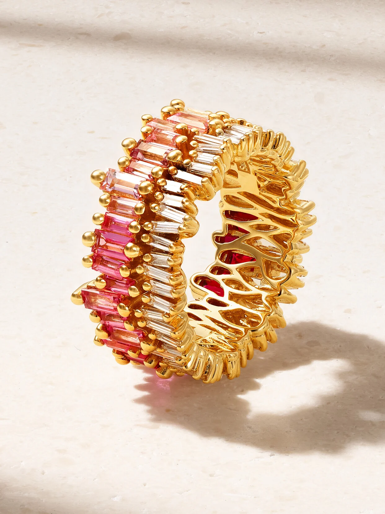 18-karat Gold, Sapphire And Diamond Ring - 1
