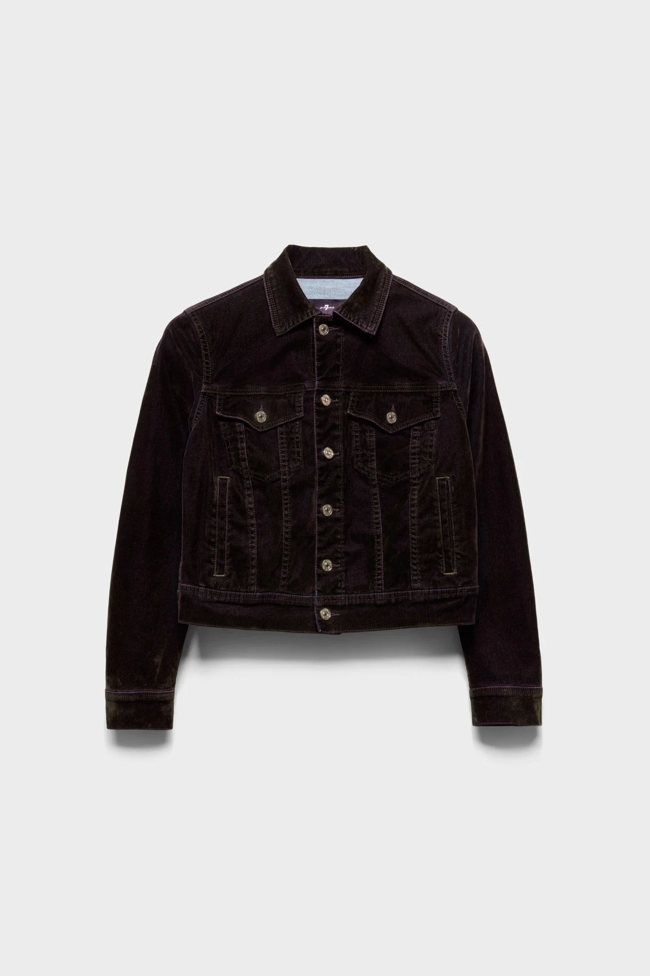 ADI TRUCKER JACKET in Flock Denim - 1