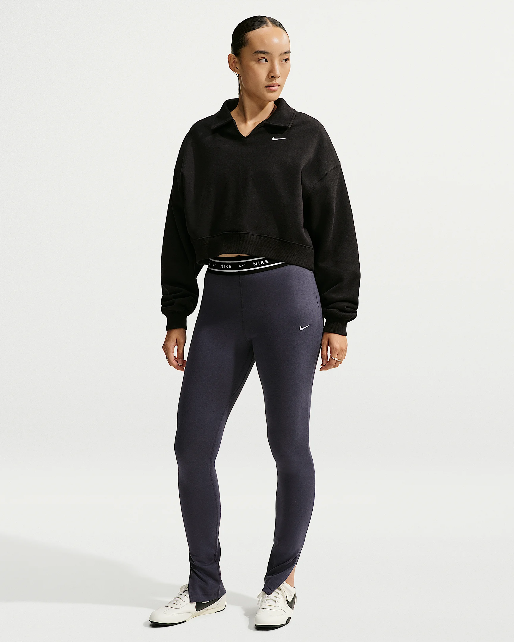 Nike Sportswear Chill Knit Women's High-Waisted Open-Hem Leggings - 1