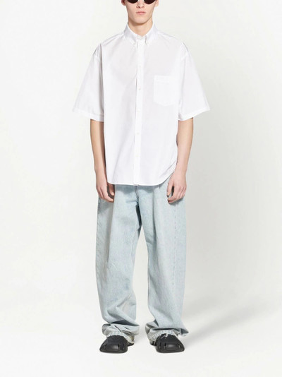 BALENCIAGA short-sleeve button-up shirt outlook